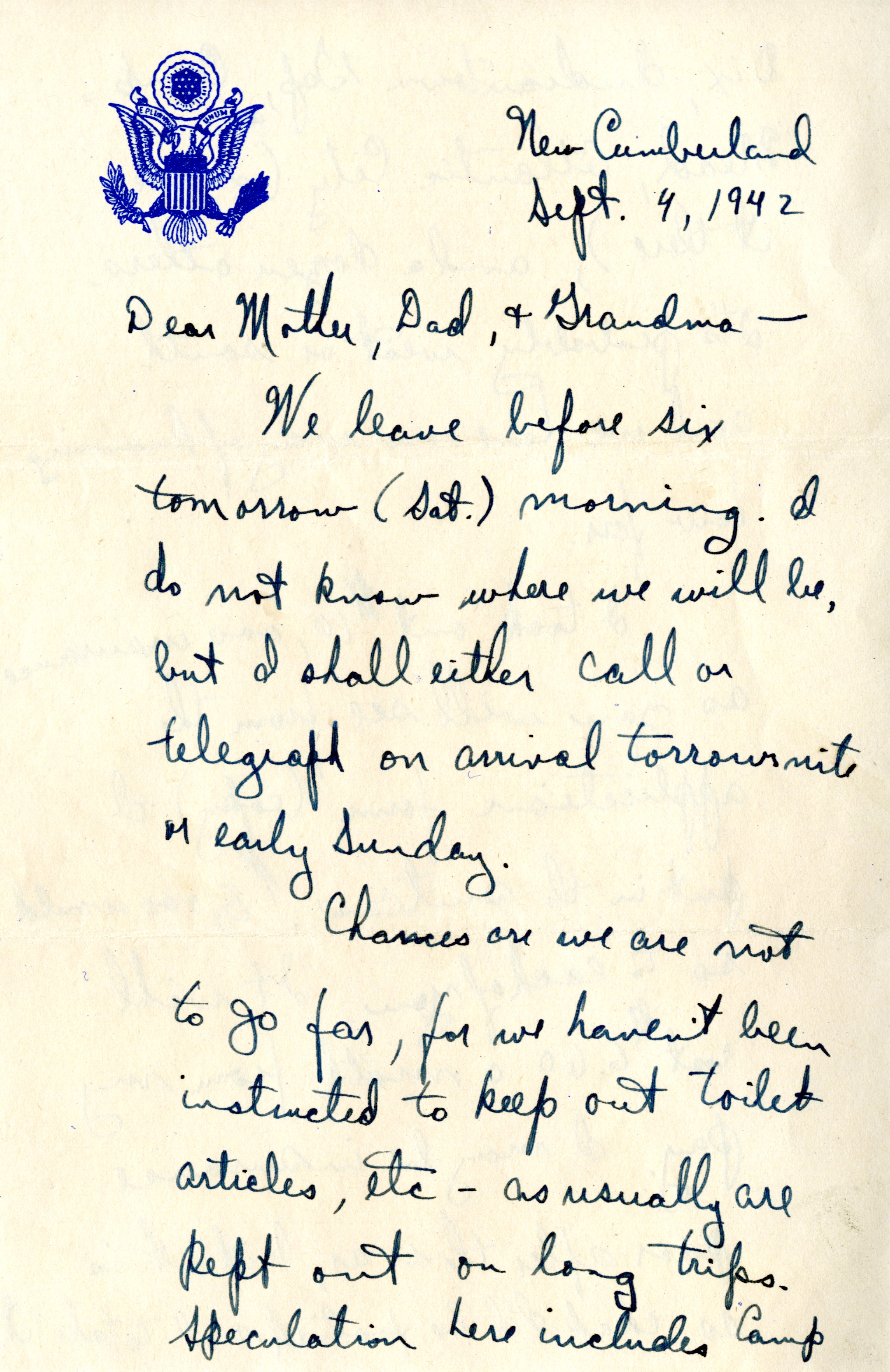 1942-09-04 Letter Images