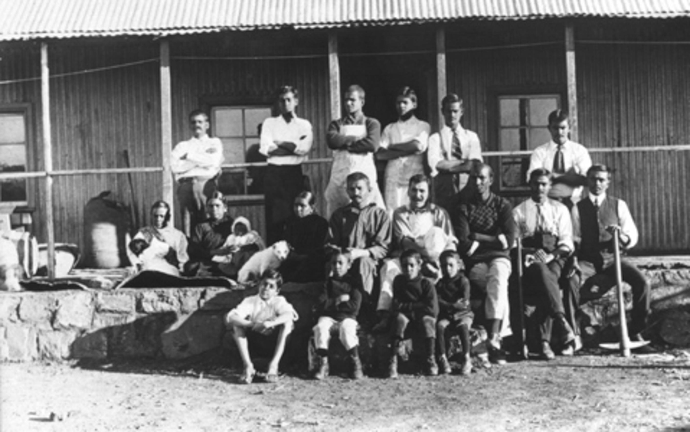 Tolstoy Farm settlers