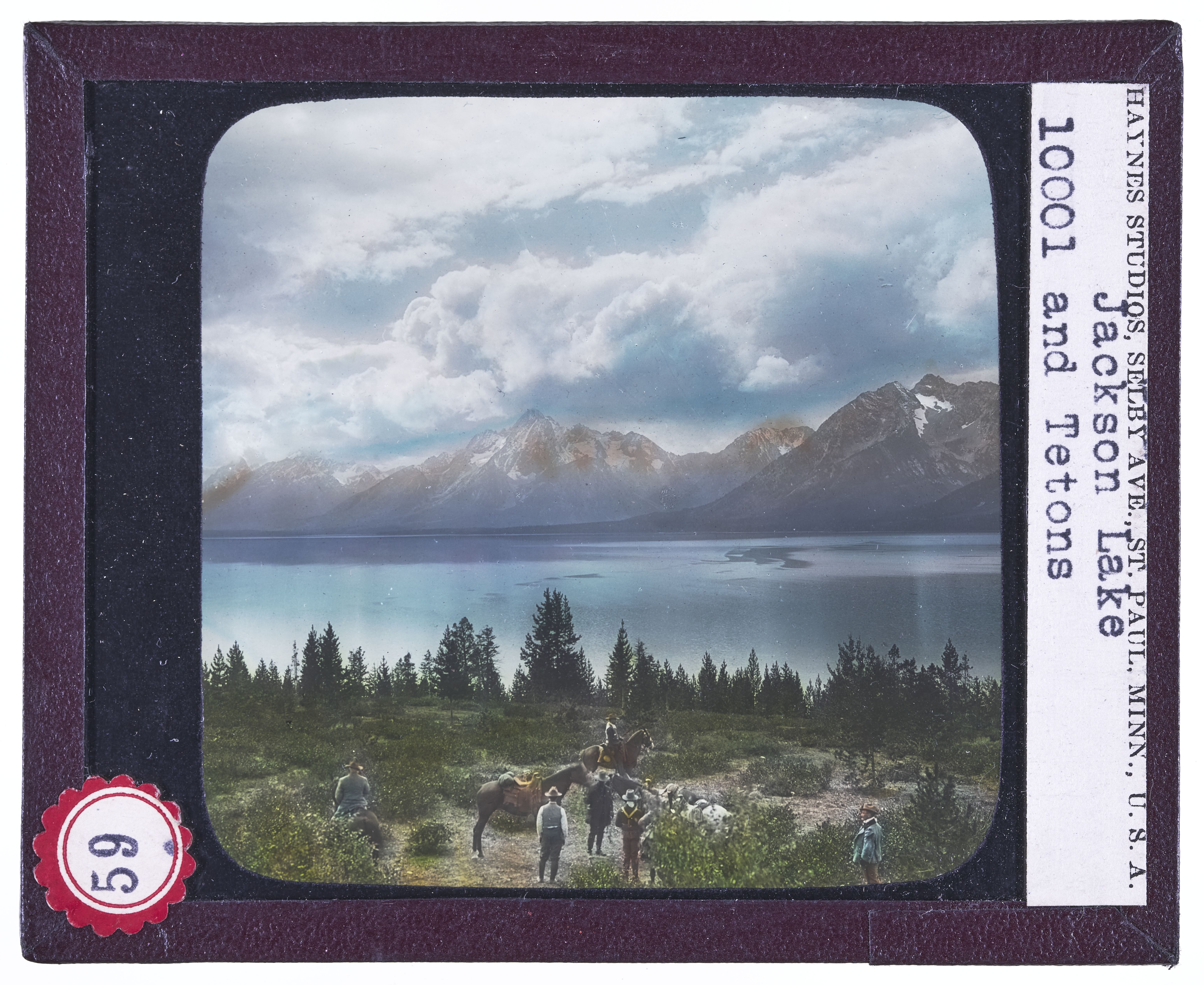 Jackson Lake and Teton Mountains