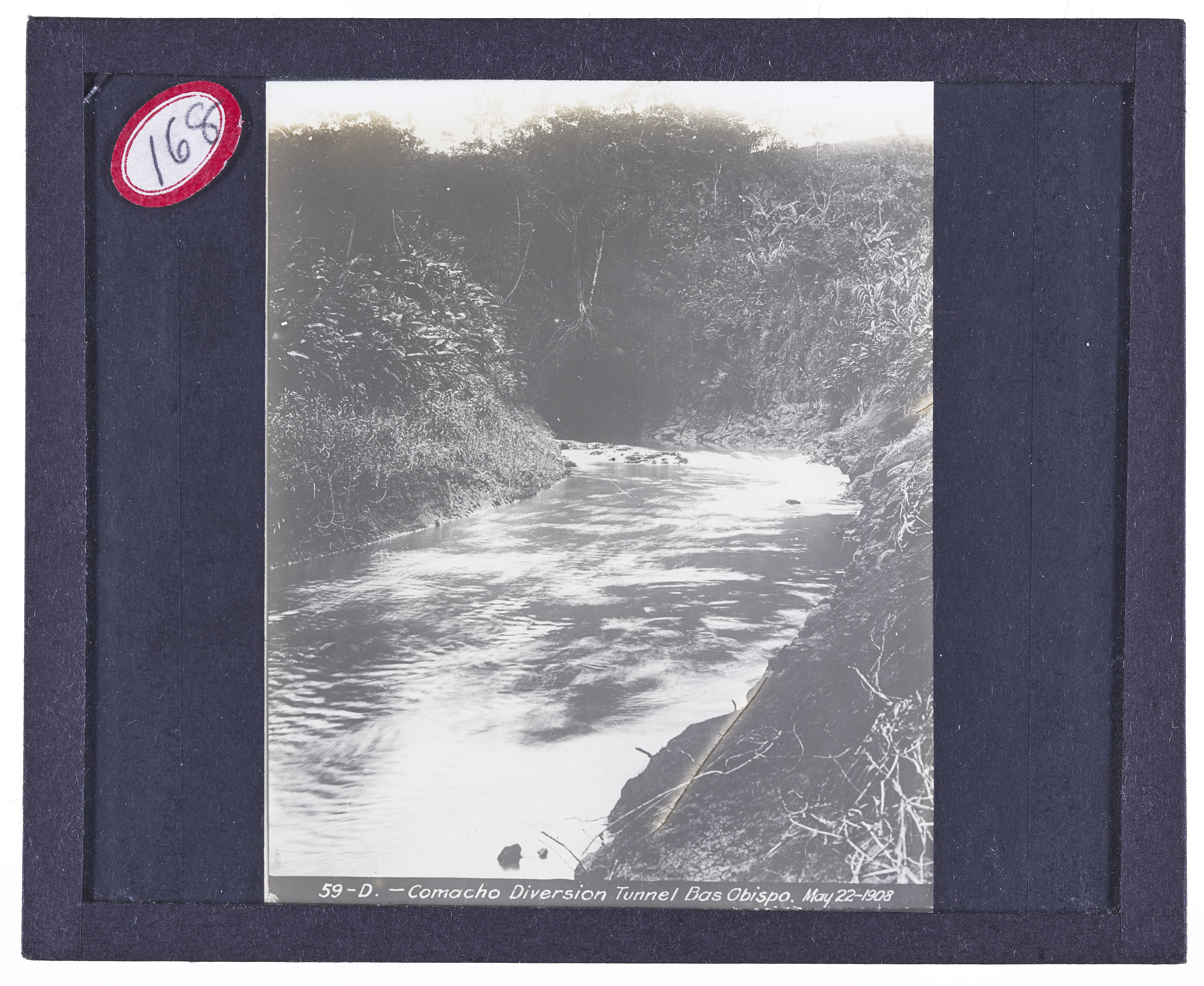 Comacho Diversion Tunnel, Bas Obispo, May 22, 1908