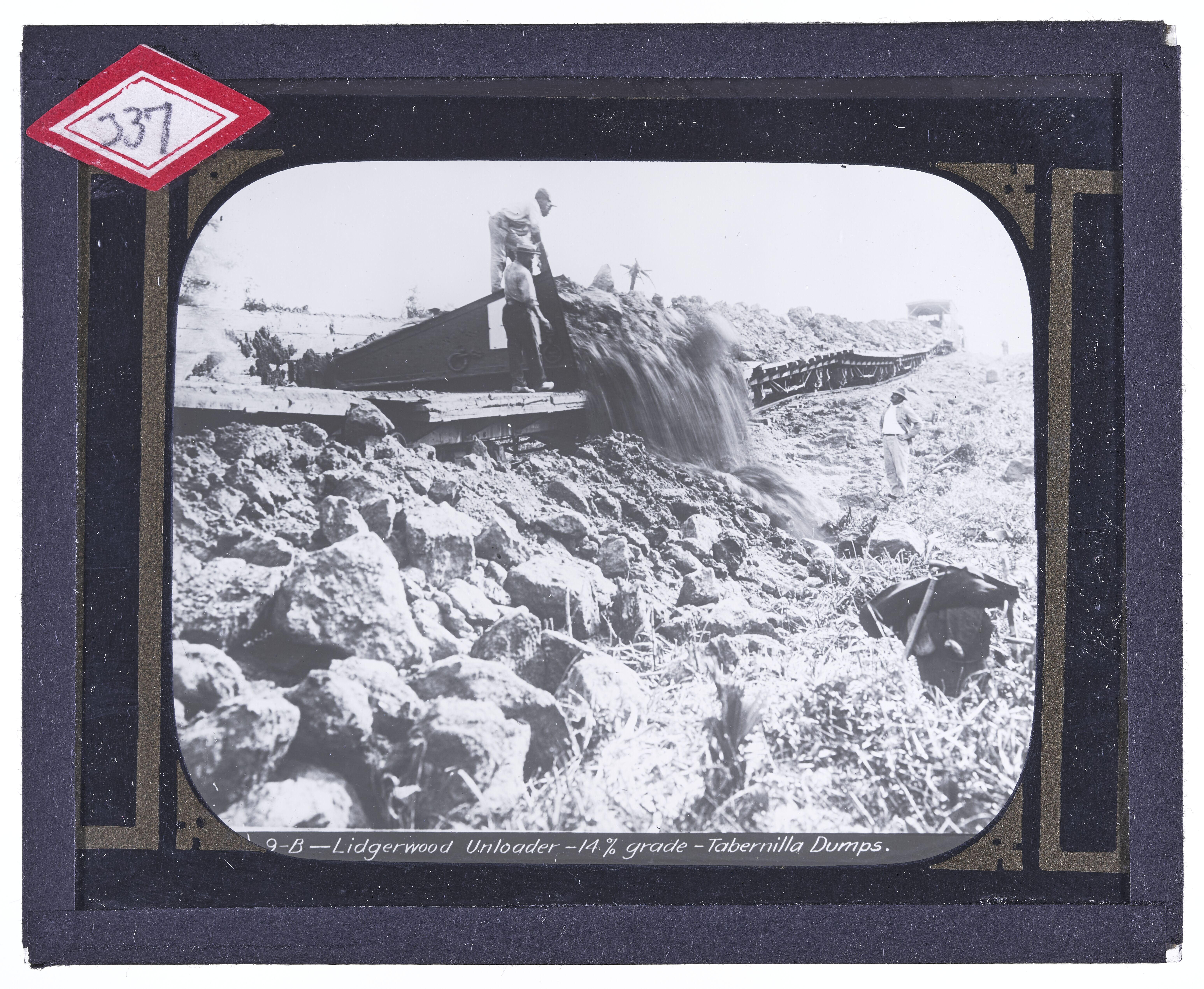 Lidgerwood Unloader - 14% Grade - Tabernilla Dumps