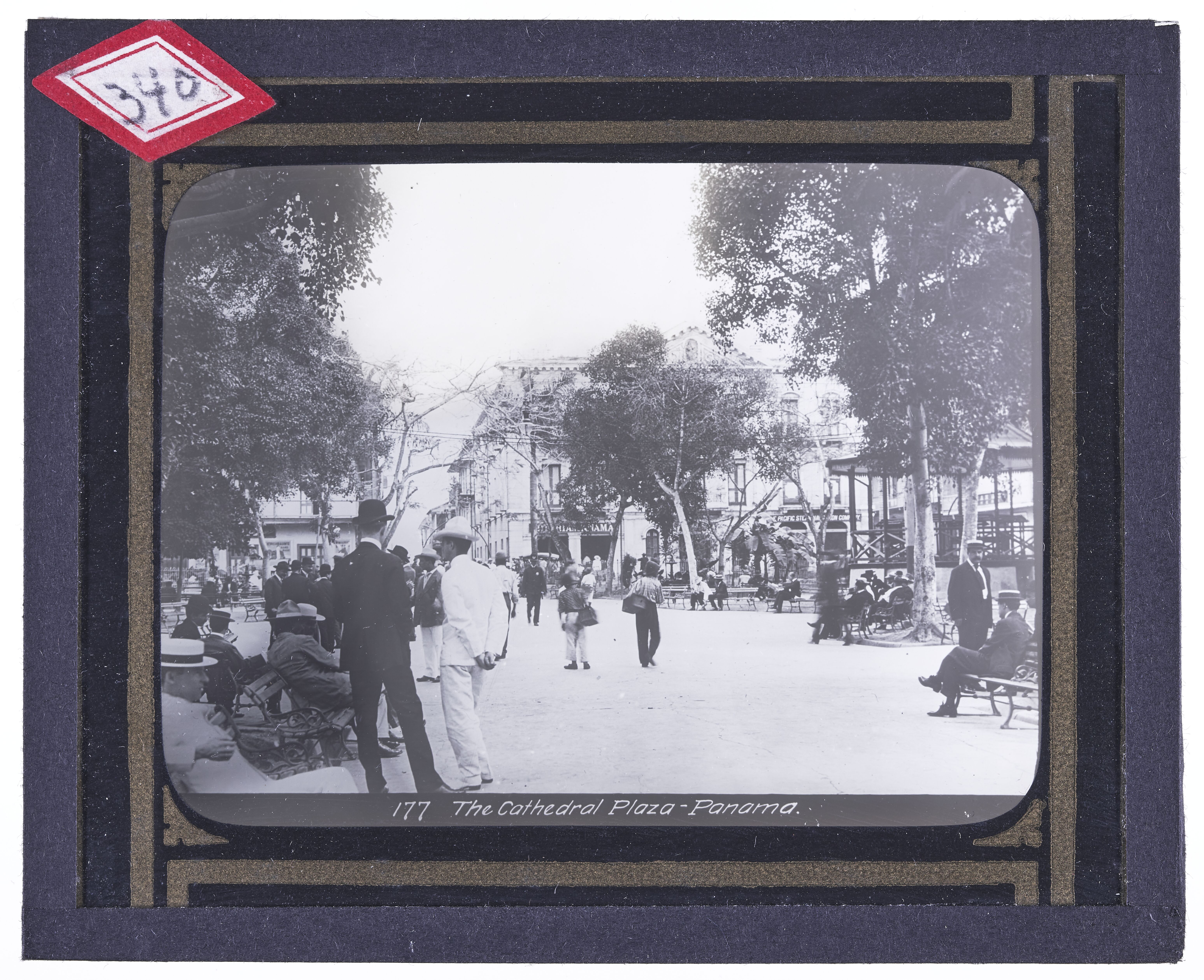 The Cathedral Plaza, Panama, circa 1910