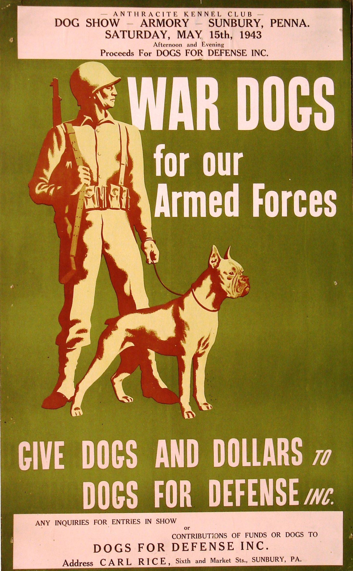 War Dogs for Our Armed Forces