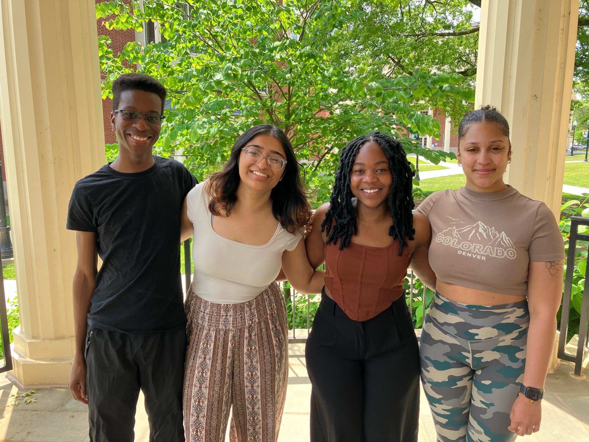 DSSRF 2024 cohort: Thandeka, Malika, Jackline, Gianna